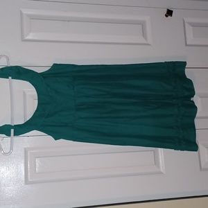 Sequin Hearts 💕 green summer dress. SZ. 7